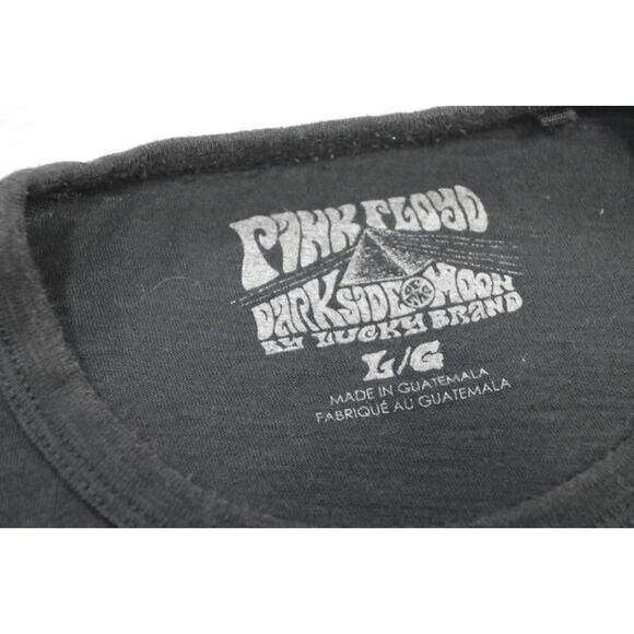 Lucky Brand Pink Floyd Tour Concert Tee Shirt Dark Side Of The Moon Mens Large - Picture 7 of 8